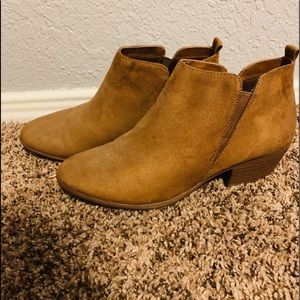 Brown ankle boots